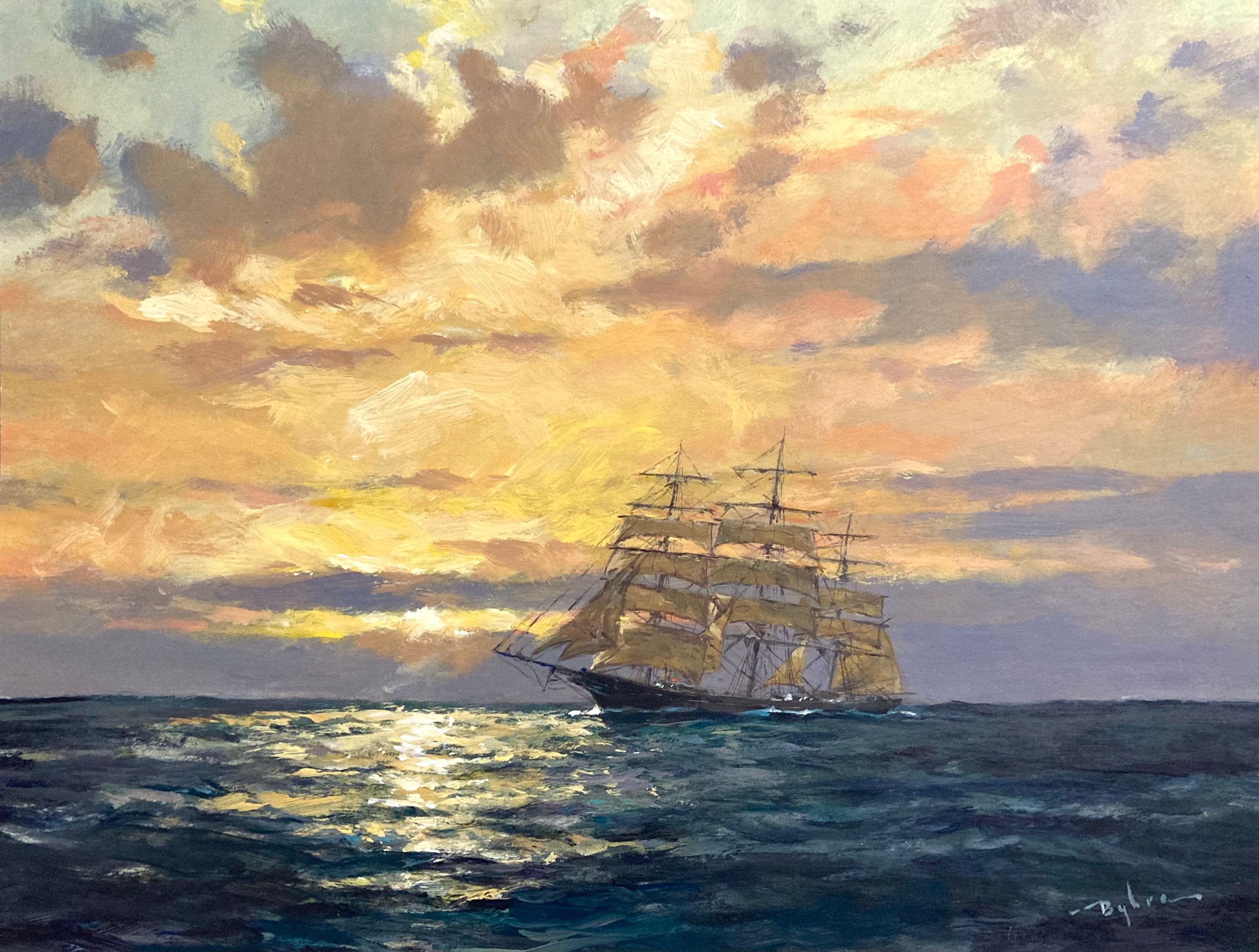 ‘On a Sunlit Sea’